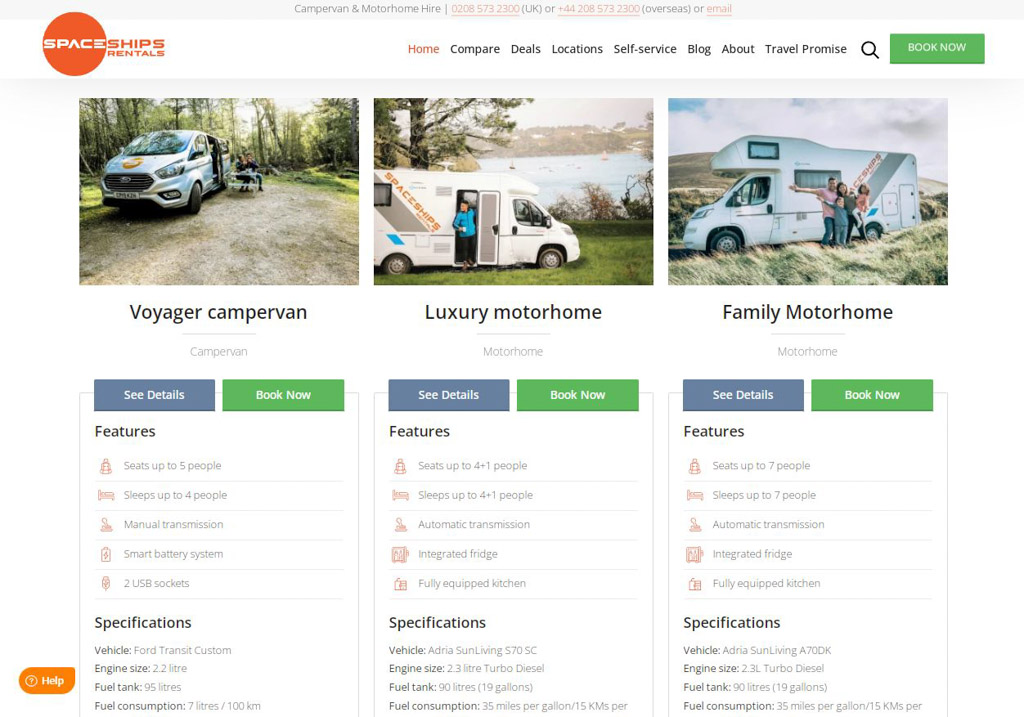 10 Best Campervan & Motorhome Rentals in Europe